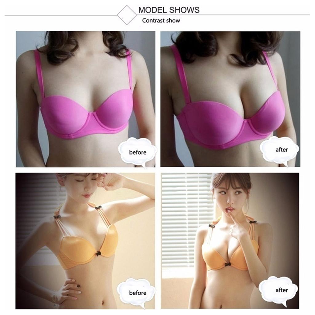 Push Up Bra Silicone - Inserti in silicone riutilizzabili per aumentare
